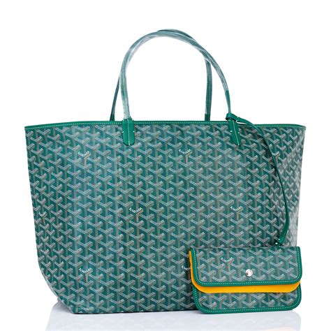 green goyard bag price|reversible goyard tote bag.